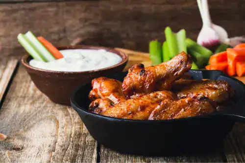 alitas de pollo