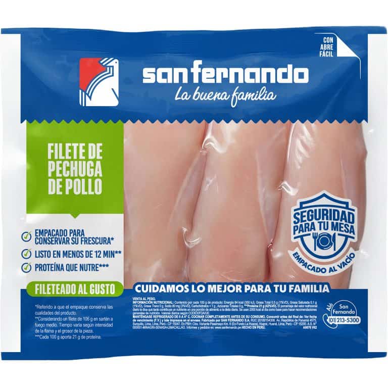 Filete de pechuga de pollo
