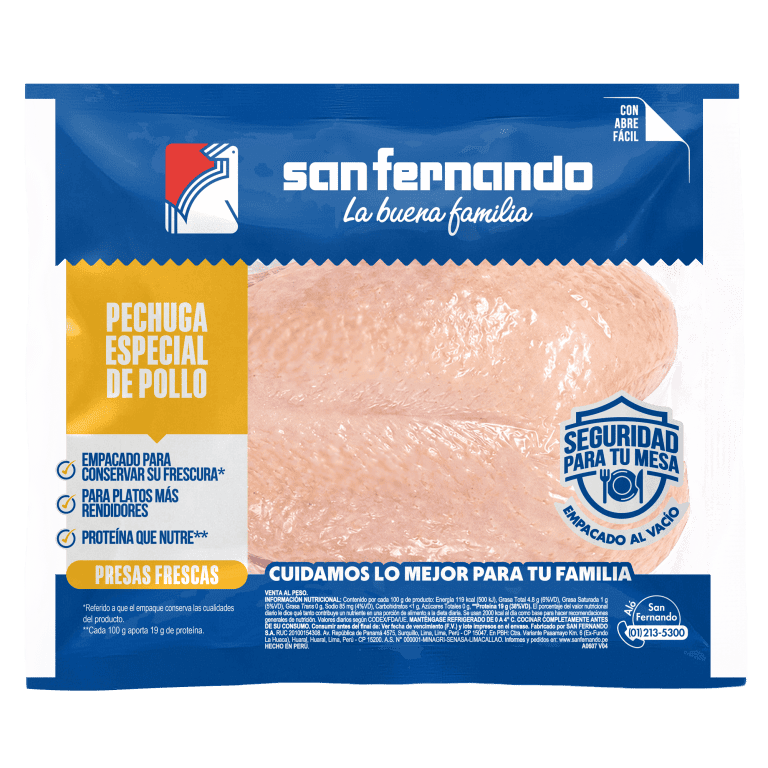 Pechuga especial de pollo