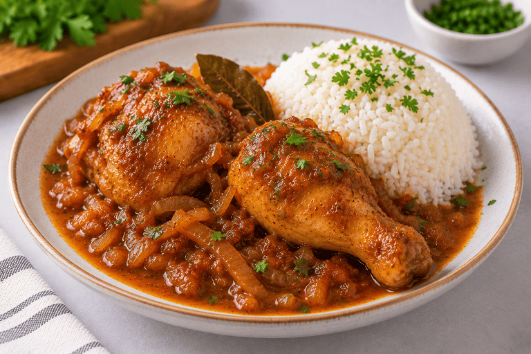 Pollo a la olla