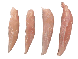 Sasami de pollo