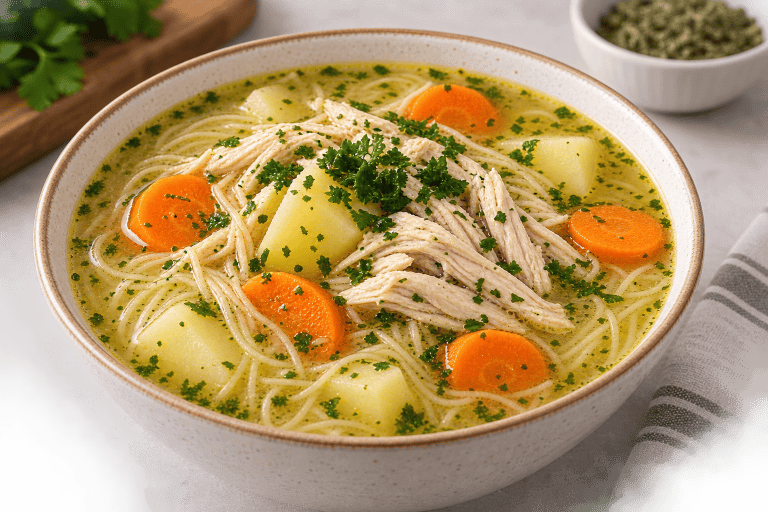 Sopa de pollo